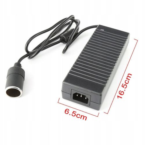 AC TO DC CONVERTER,120W 100V-240V TO 12V/10A CIGARETTE LIGHTER ADAPTER na Arena.pl