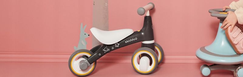 Jeździk Skiddoü Berit Pink Biały, Niebieski zdjęcie 11