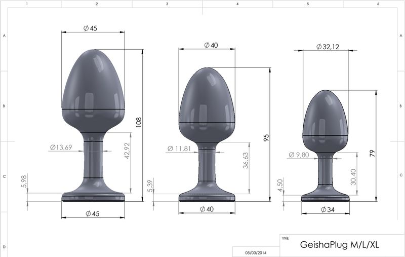 Buttplug Marc Dorcel - Geisha Plug Ruby M V2 zdjęcie 8