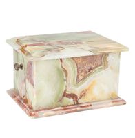 Kamienna urna z naturalnego onyksu