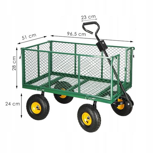 Wózek Springos 250 l na Arena.pl
