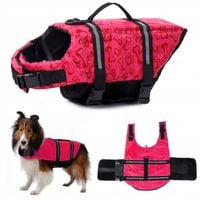 KAMIZELKA RATUNKOWA DLA PSA do WODY KAPOK do PŁYWANIA odblaskowa rozmiar XS