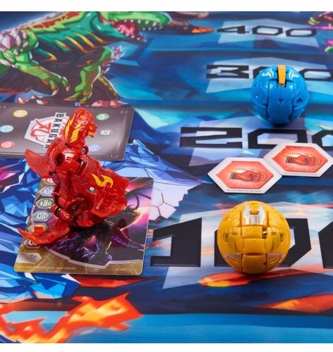 BAKUGAN EVOLUTIONS ZESTAW PLATINUM FIGURKI + MATA na Arena.pl