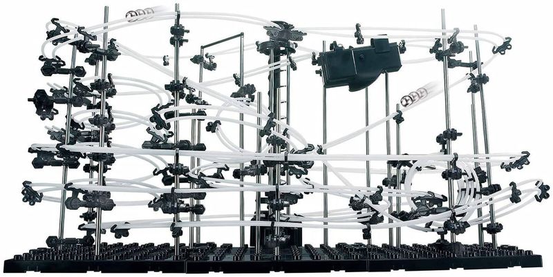 SpaceRail Tor Dla Kulek - Level 4 (25 metrów) Kulkowy Rollercoaster zdjęcie 2