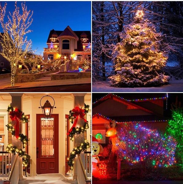 LAMPKI CHOINKOWE KOLOROWE 200 LED + FLASH zdjęcie 3