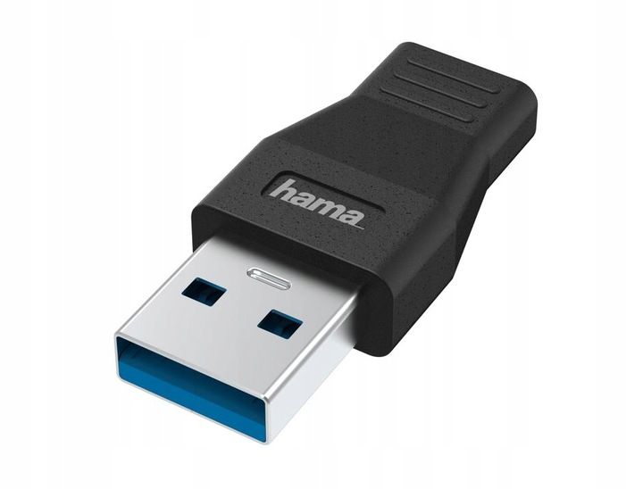 Adapter Hama gniazdo USB-C - wtyk USB-A 3.2 zdjęcie 1