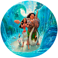 Opłatek na tort Vaiana