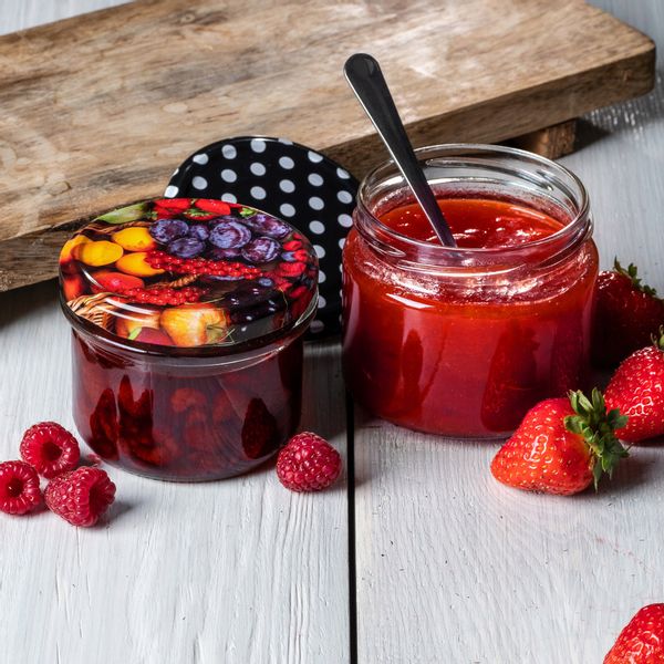 20x Słoiki Na Przetwory Miód 330ml Zakrętki fi82 zdjęcie 7