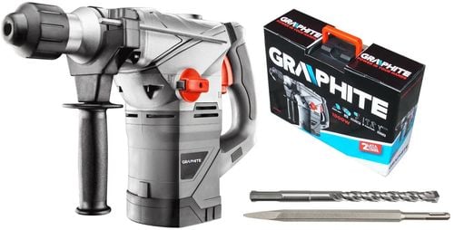 MŁOT UDAROWY SDS+ 1500W GRAPHITE 58G862 na Arena.pl