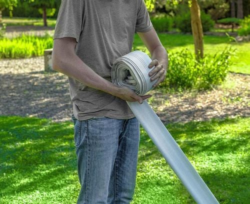 WĄŻ STRAŻACKI MOCNY DO POMPY FAST-FIX MOCNY DŁUGI DO SZAMBA WODY 2" na Arena.pl