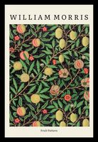 Plakat 20x30cm Design Fruit Pattern, Morris Vintage do Salonu