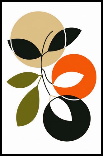 Plakat 53x81cm Organiczny Pokój na Arena.pl