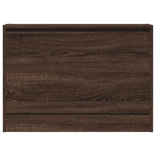 Szafka na buty, brązowy dąb, 80x21x57 cm na Arena.pl