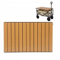 Stolik STÓŁ do WÓZKA PLAŻOWEGO Turystycznego ZAKUPY TRANSPORTOWEGO 75x45cm