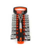 KLUCZE NASADOWE 1/2" 20szt 8-32mm /KLIP/