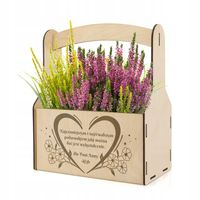 DONICZKA na KWIATY PREZENT dla NAUCZYCIELA GRAWER