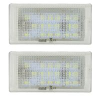 2 Lampki LED Podświetlenia Tablicy Rejest BMW E46 323 325 328 330 1998-2005