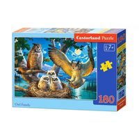 ND35_71004_CAS-B018437 Puzzle 180 el. owl family