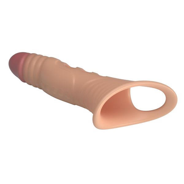 Pretty Love 8.7" Vibrating Penis Sleeve zdjęcie 4
