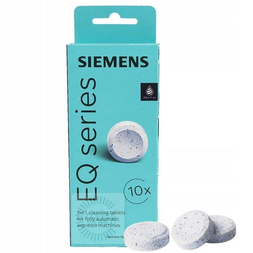 SIEMENS EQ Series TZ80001 Tabletki czyszczące do ekspresów 10x 2,2g na Arena.pl