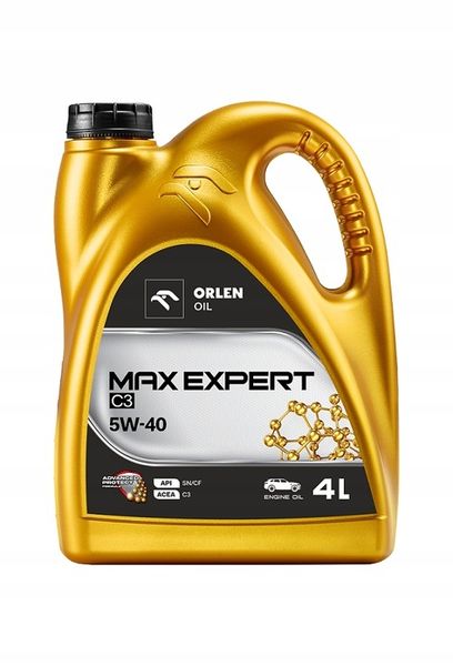 OLEJ ORLEN PLATINUM MAXEXPERT C3 5W-40 4L zdjęcie 1