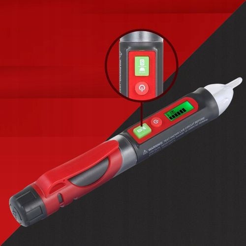 PRÓBNIK NAPIĘCIA TESTER GNIAZDEK ELEKTRYCZNYCH AC BEZDOTYKOWAY na Arena.pl