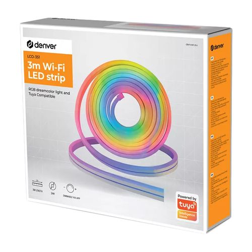 Inteligentna Taśma LED Denver WIFI Różne kolory 3m na Arena.pl