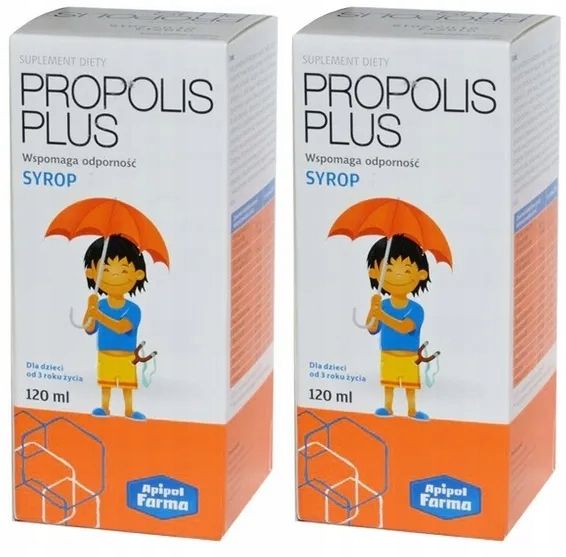 Propolis Plus Syrop Na Odporność Dla Dzieci 120 ml zdjęcie 1