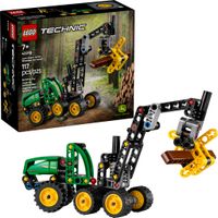 LEGO Technic 42218 Harwester John Deere 1470H Maszyna Leśna Chwytak 117 el.