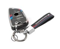 BMW etui M-POWER MOCNE etui na pilot + BRELOK do klucza BMW M-PERFORMANCE