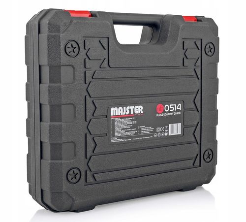 KLUCZ UDAROWY Akumulatorowy BEZSZCZOTKOWY do KÓŁ 20V 1/2' 2xAKU 4AH WALIZKA na Arena.pl