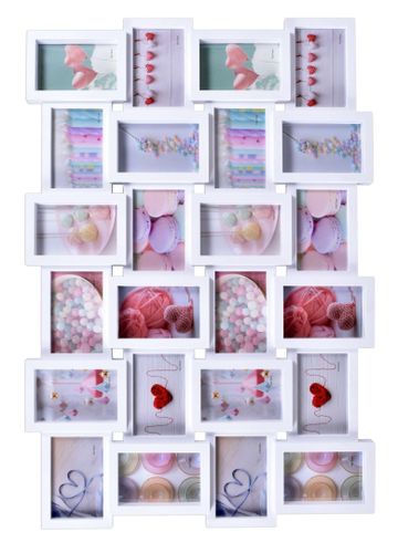 Fotoramka na 24 zdjęcia Solano biała na Arena.pl