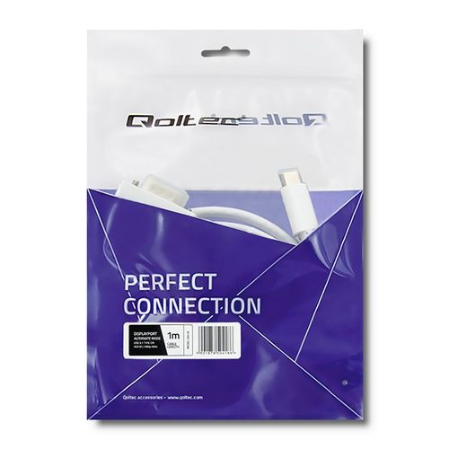 Qoltec Kabel USB 3.1 typ C męski/ VGA męski | FULL HD | Alternate mode | 1m na Arena.pl