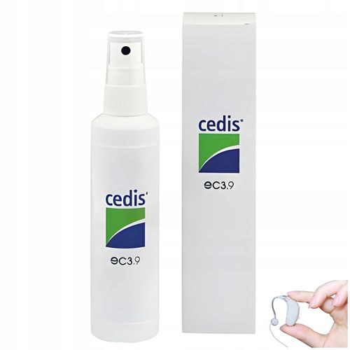 Spray Cedis 125ml do Czyszczenia i Dezynfekcji Aparatów Słuchowych, na Arena.pl