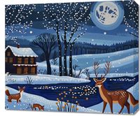 Obraz 70x60cm Przyszła Zima