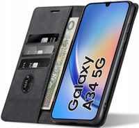 ETUI SKÓRZANE MAGNETYCZNE SHEEP SKIN DO SAMSUNG A34 5G +SZKŁO