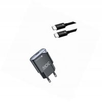 Ładowarka slim GaN 30W wejście USB-C z kablem 1,5m do Samsung Galaxy A21s