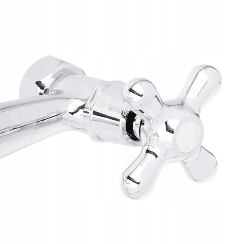 BATERIA ŁAZIENKOWA DWUUCHWYTOWA UMYWALKOWA NAŚCIENNA OBROTOWA WYLEWKA KRAN na Arena.pl