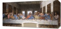 Obraz 60x30cm Ostatnia Wieczerza, Da Vinci Vintage do Salonu