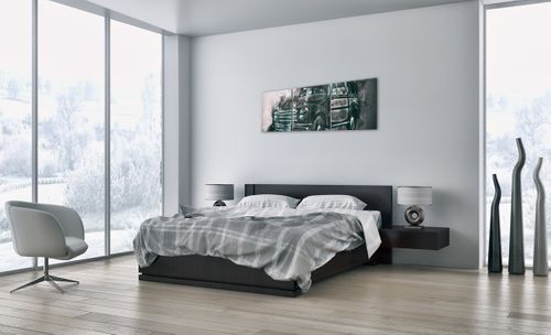 Obraz Na Płótnie - Samochód Retro  - 120X40 Cm - Ca120X40-3834 na Arena.pl