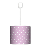 Lampa wisząca mała - Kropki Pink