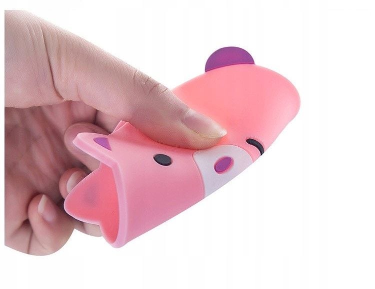 Silikonowa podkładka pod kubek dla dzieci żaba zdjęcie 3