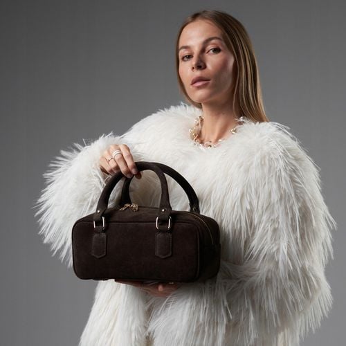 Torebka Damska, zamszowa Michela-M Espresso na Arena.pl