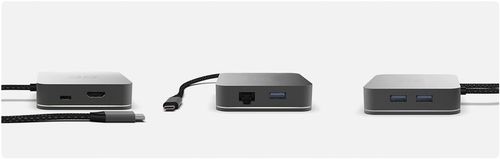 HUB USB-C ADAPTER USB 6W1 3x USB 3.0 USB C ETHERNET HDMI 4K DO MACBOOK PRO na Arena.pl
