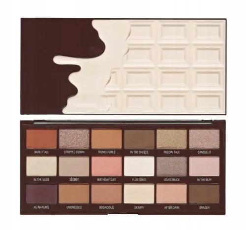 Makeup Revolution Nudes Chocolate Paleta Cieni do Powiek na Arena.pl