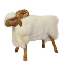 Krzesło dekoracyjne owca Skóra średnia