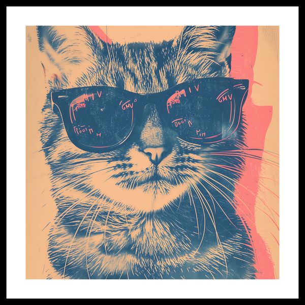 Plakat 40x40cm Trendsetter zdjęcie 3