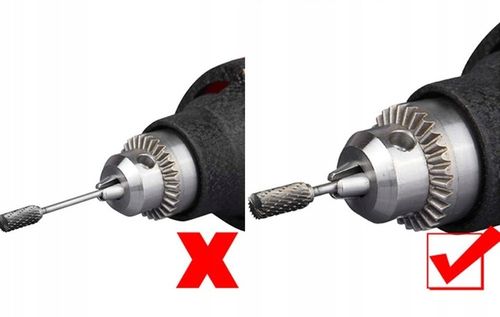 FREZY TRZPIENIOWE DO METALU 10SZT Z WĘGLIK WOLFRAMU Z WĘGLIKA na Arena.pl