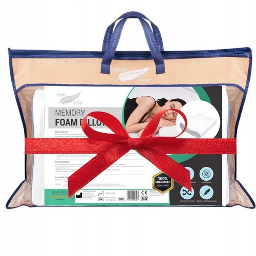 PODUSZKA ORTOPEDYCZNA DO SPANIA NA BOKU PROFILOWANA DLA WYMAGAJĄCYCH MEMORY na Arena.pl
