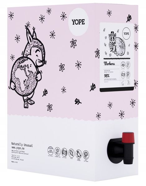 YOPE Mydło Werbena Refill 3L zdjęcie 3